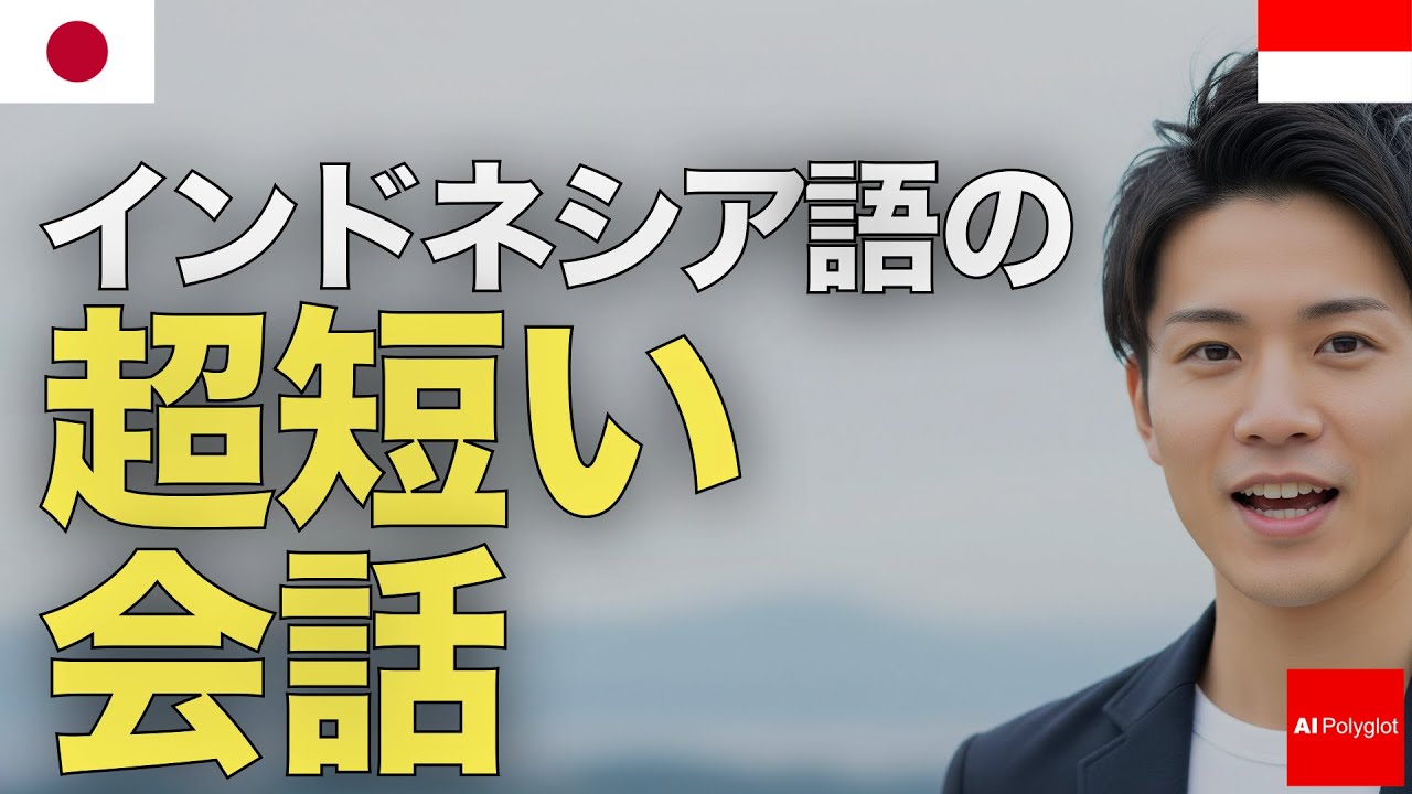 インドネシア語の超短い会話 | 音声学習 | リスニング練習 episode artwork