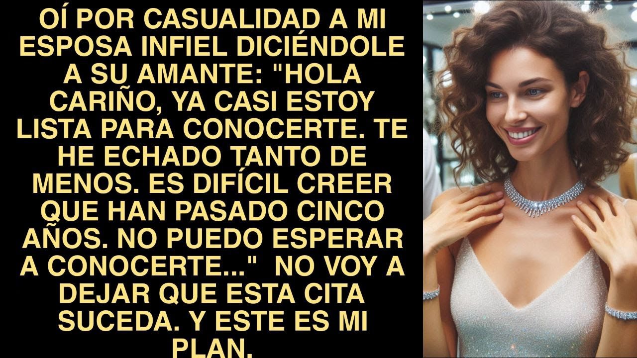 Oí Por Casualidad A Mi Esposa Infiel Diciéndole A Su Amante: "Hola Cariño, Ya Casi Estoy Lista