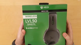 PDP Gaming LVL50 Wireless Headset für Xbox One und Windows 10 - Unboxing und Hands-on - deutsch