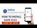 JioMeet | How to Install JioMeet Apps| XAPK Files Installation JioMeet | How to Install JioMeet Apps| XAPK Files Installation