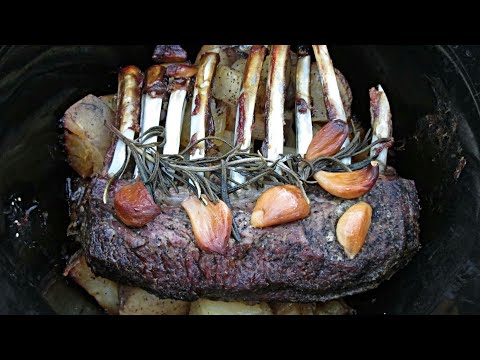 Roasted Rack of Lamb - Slow Cooker Recipe - PoorMansGourmet