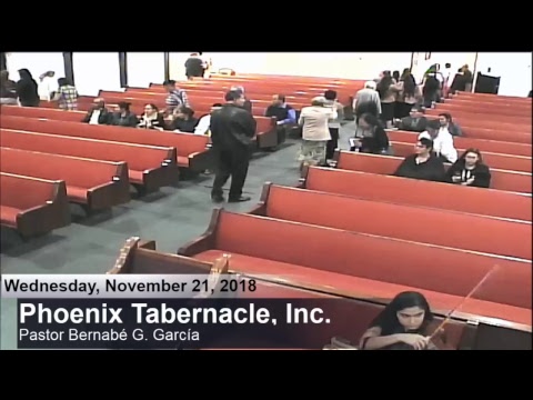 2018-1121 PM - Acción de Gracias - Hno. Javier Montero - Iztapalapa, Mexico