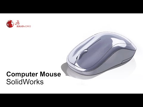 #SolidWorks - Computer Mouse