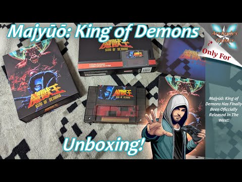 Majyūō: King of Demons Unboxing - Retro-Bit Brings Another Classic To The West!