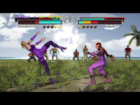 Tekken Tag Xiaoyu Kunimitsu Vs King Nina