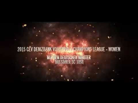 Dresdner SC vs Dinamo Moskau in der Champions League