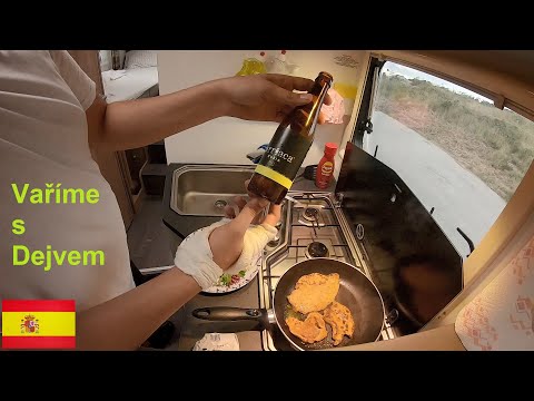 Vaření v karavanu.