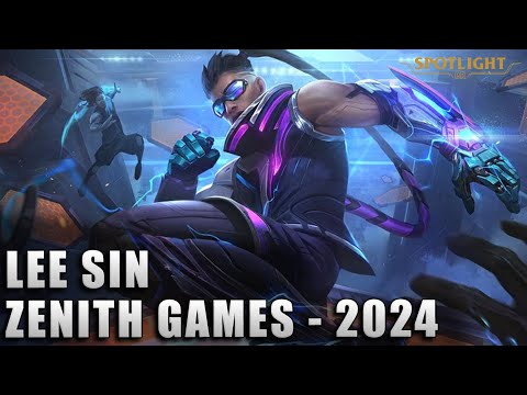 Lee Sin Zenith Games (2024) Skin Spotlight - League of legends