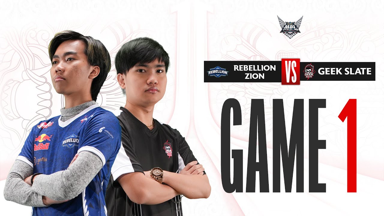 REBELLION ZION vs GEEK SLATE | Regular Season WEEK 5 DAY 2 | GAME 1 | #MPLIDS11
