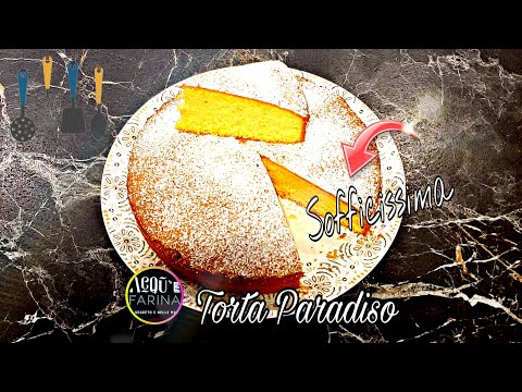 TORTA PARADISO:RICETTA IN 5 MINUTI