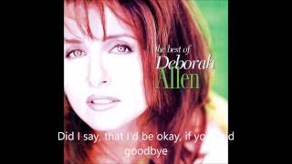 Deborah Allen - Baby I Lied (acoustic version)