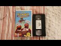 Opening Closing To Elmo S Magic Cookbook 2001 VHS