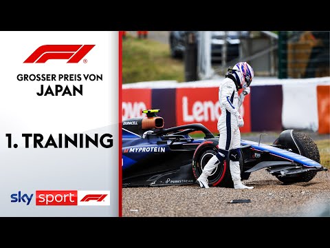 Rote Flagge & Strafe für Hülkenberg? | 1. Freies Training | Großer Preis von Japan | Formel 1
