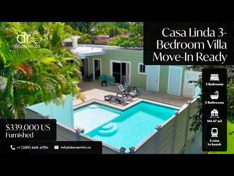 $339,000 US - 3-Bedroom Villa  | DR Properties