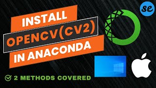 Install Opencv in Anaconda Prompt | Install CV2 Anaconda | Anaconda Opencv Install (Step by Step)
