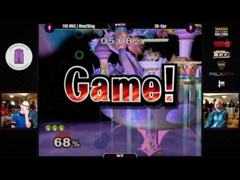 Come To Papa 2 Melee - FOX MVG Mew2king (Peach) vs SR-Cue (ICs) - Top 32