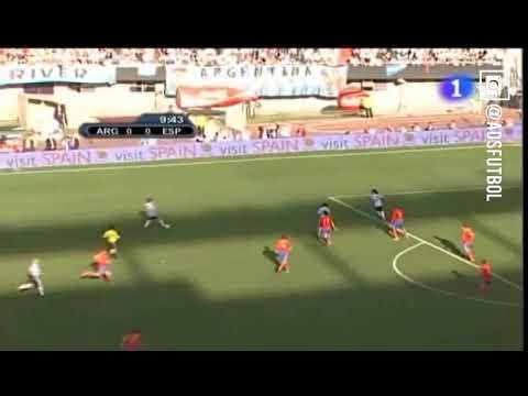 Argentina vs España 2010 - Golazo de Messi