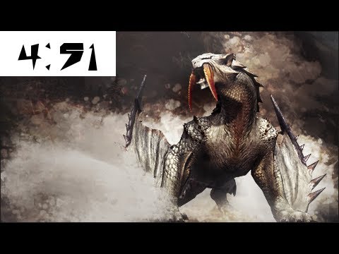 MH3U - G Rank Barioth Solo 4:51