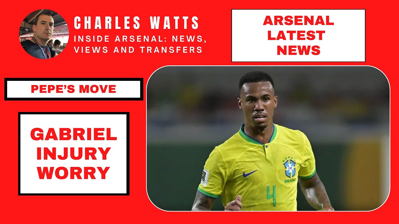 Arsenal latest news: Gabriel injury worry | Pepe's move | Champions League clash