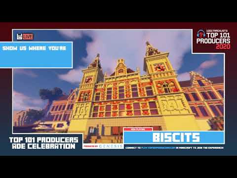 BISCITS - LIVE @ 1001Tracklists Top 101 Producers 2020 Minecraft Festival | Club Stage