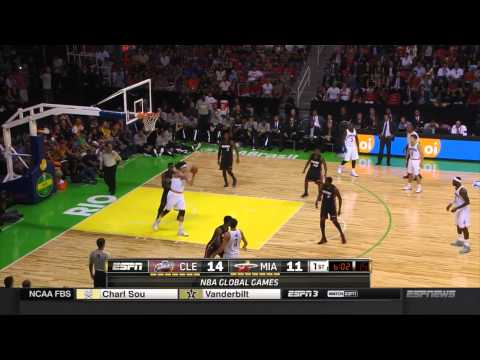 Anderson Varejao 14 Pts vs Heat (2014.10.11)