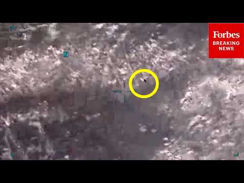 Pentagon Releases Footage Of Spherical Black UAP Seen In CENTCOM Area Of Responsibility