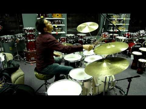 Jorge Perez-Albela Plays His Yamaha Drums - Part 5