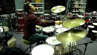 Jorge Perez-Albela Plays His Yamaha Drums - Part 5