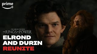Retrouvailles d'Elrond et Durin � Khazad-D�m
