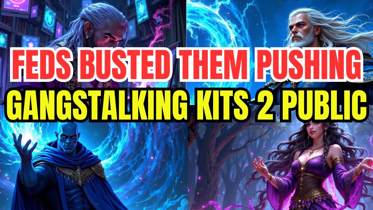 CHOSEN ONE, THEY WANNA MESS W/ UR HEAD👮‍♀️😤 FEDS CAUGHT EM PUSHING GANGSTALKING KITS TO THE PUBLIC