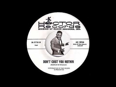 The Hoctor Band - Don't Cost You Nothin [Hoctor Records] 70's Modern Soul Funk 45 Video