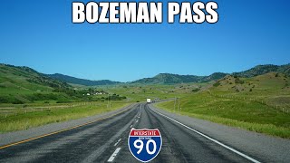Interstate 90 in Montana: Bozeman Pass & Bozeman