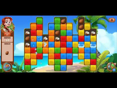 Lost Island Blast Adventure Level 87