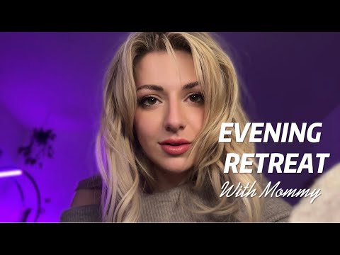 Britisches ASMR | Dommy Mommy Abend-Retreat | Gemütliche Pflege & Affirmationen
