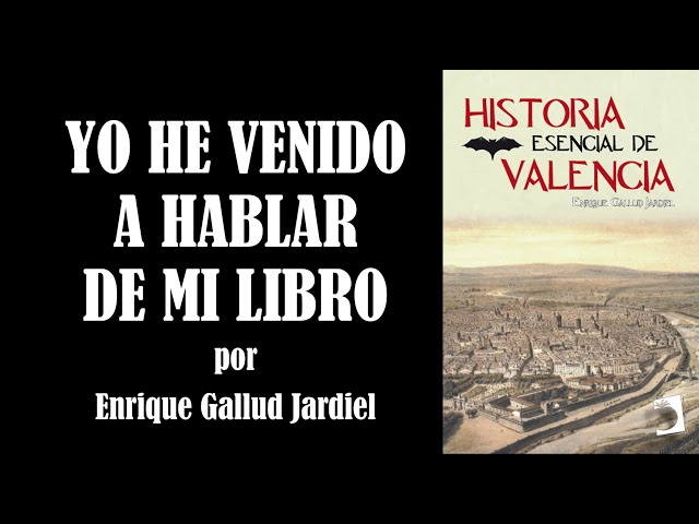 Vídeo relacionado con Historia esencial de Valencia (Llibres Acadèmics)