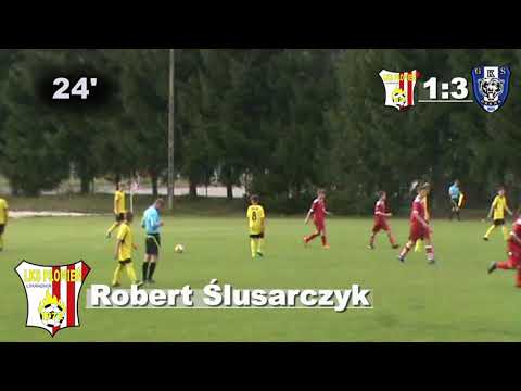 1:3 (24') Robert Ślusarczyk - 1 kolejka II Ligi Trampkarzy: Płomień Limanowa  - Orkan Niedźwiedź