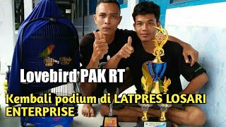 preview picture of video 'Latpres LOSARI ENTERPRISE - LOVEBIRD PAK RT KEMBALI PODIUM'
