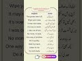 Daily Use English Sentences With Urdu Speak English Fluently Englishsentences Spokenenglish