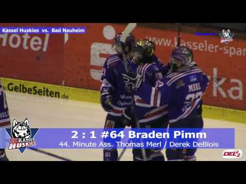 Kassel Huskies siegen gegen Bad Nauheim 3:2 - DEL2