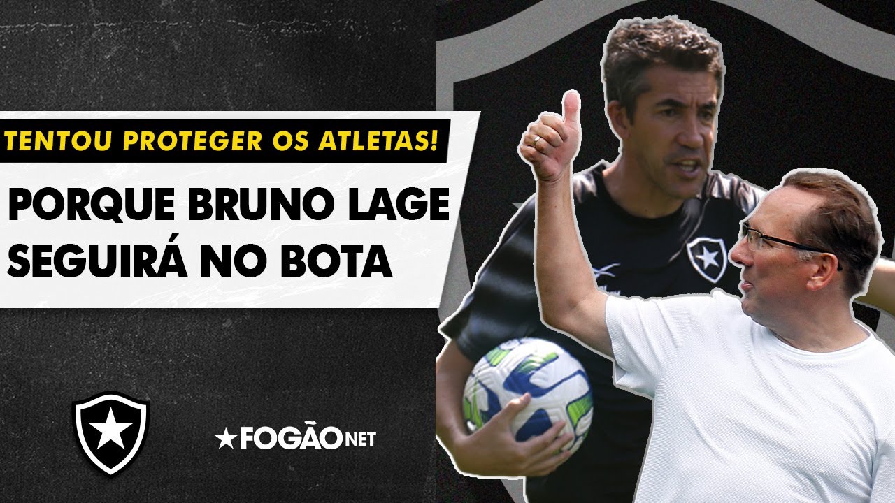 VÍDEO | Bruno Lage tentou defender jogadores do Botafogo e pegou todo mundo de surpresa