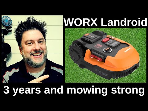 WORX Landroid L robotic lawnmower 3 years and still mowing strong! [573]