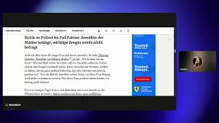 Fabian aus Güstrow: Neue Zeugin bringt anderes Auto ins Spiel – Mutter fürchtet Freilassung