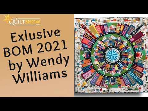 TheQuiltShow.com  2021 Block of the Month - Reveal - NOV 1 @ 1pm PST, 4pm EST, 8pm London