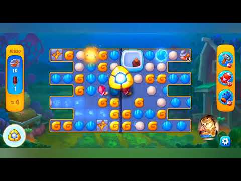 фишдом 2022  #  10830 уровень - прохождение без бустеров # Fishdom,   10830  level - no Boosters.