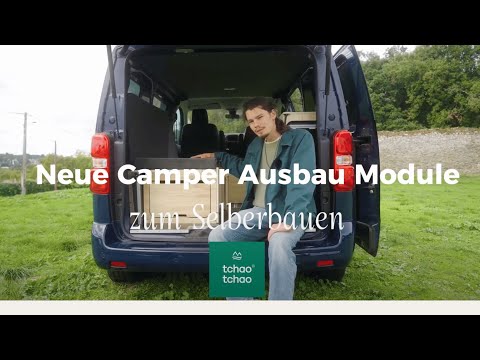 Camper Ausziehbett in L-Form im Video