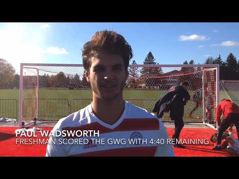 Post-Game Interviews w/SJU's Wadsworth & Haws - 2017 Carleton