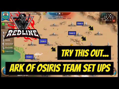 Try this out... Ark of Osiris Team Set up - Rise of Kingdoms