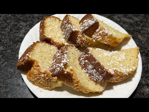 Homemade basic cake ￼