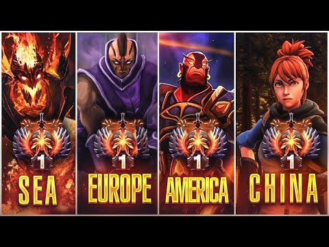 TOP-1 Rank of every Region