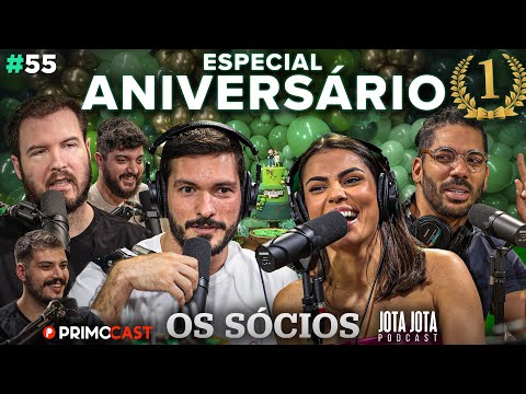 ESPECIAL ANIVERSÁRIO (com @PrimoCast e @JoelJota) | Os Sócios Podcast #55